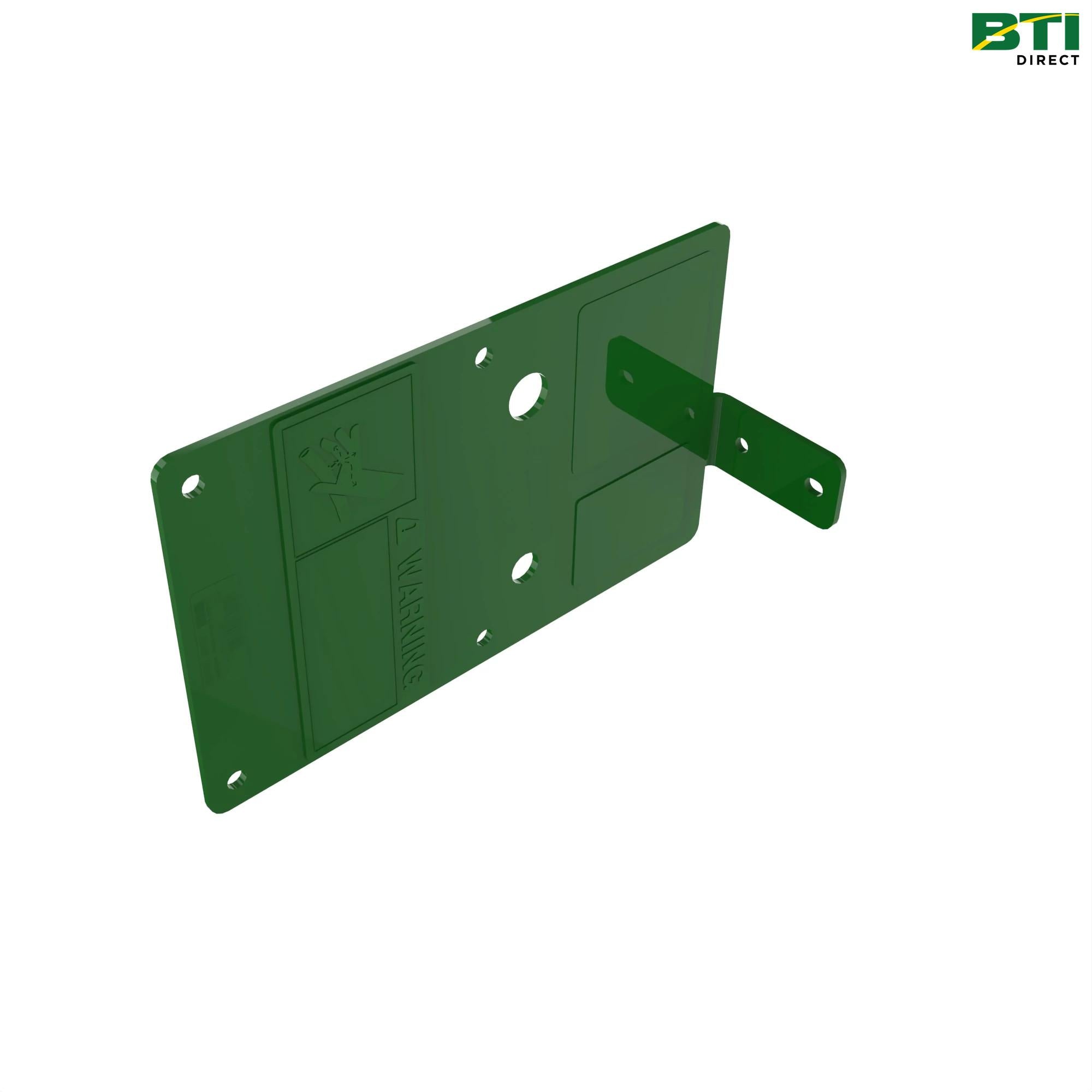 AA67156: Bracket, Auxiliary Hydraulics with Decal