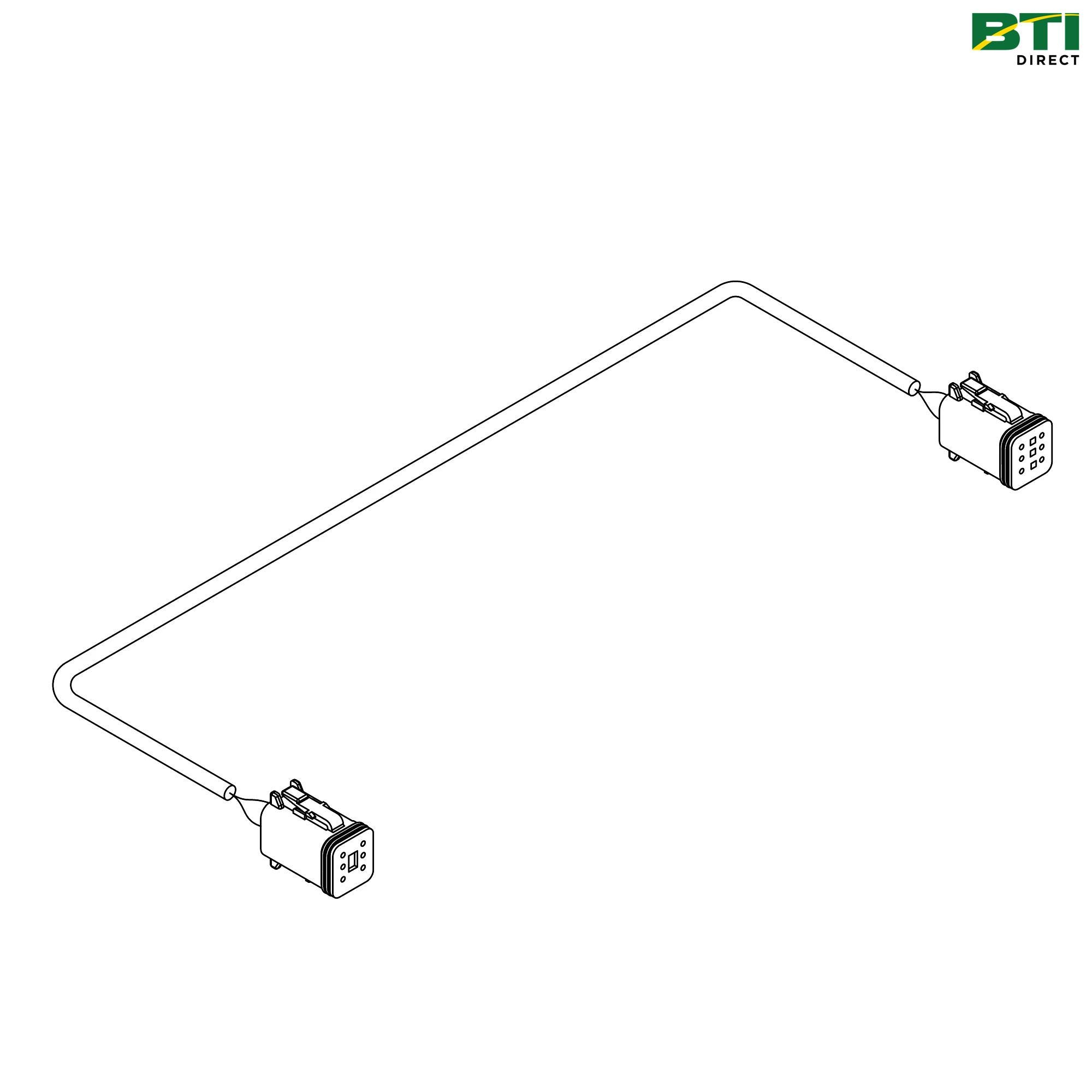 AA70587: Seed Clutch Extension Wiring Harness