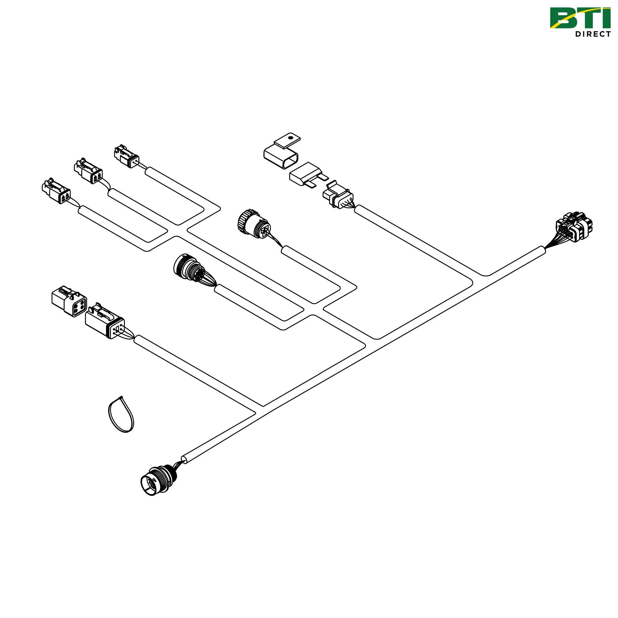 AA77091: Convenience Adapter Wiring Harness