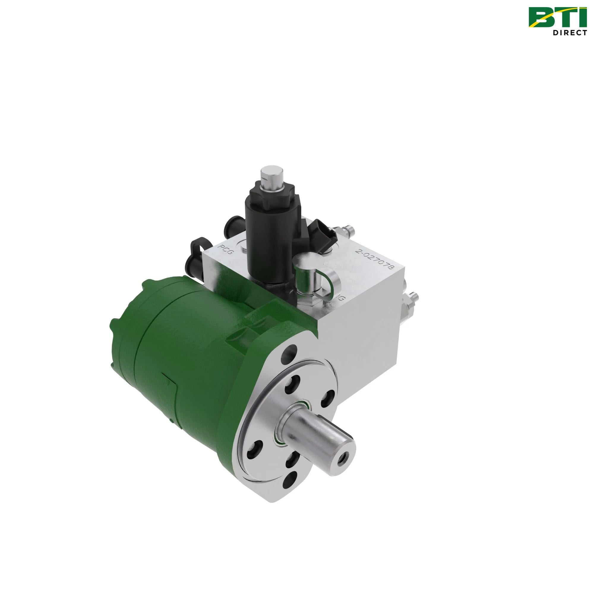 AA80412: Hydraulic Motor and Valve Assembly