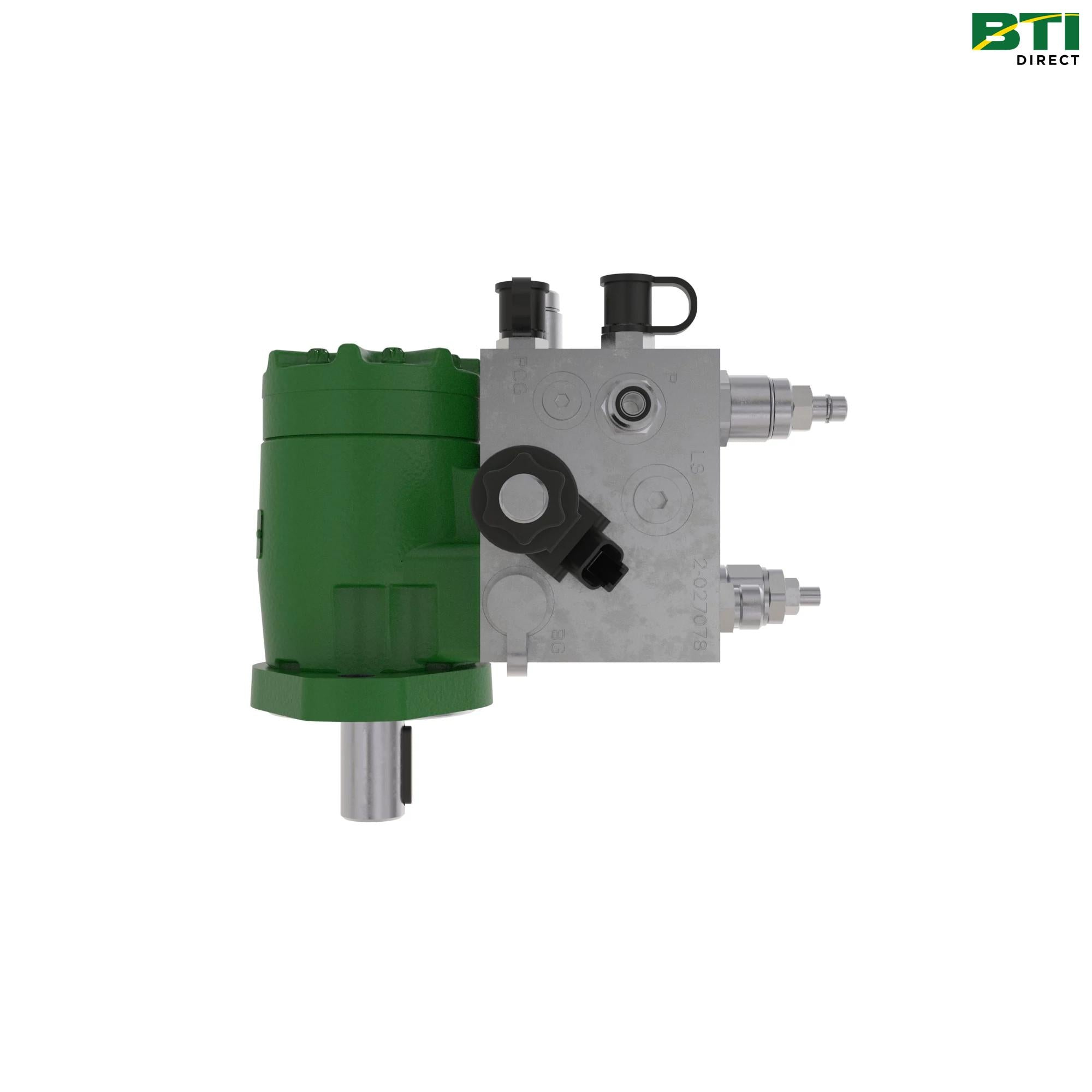 AA80412: Hydraulic Motor and Valve Assembly