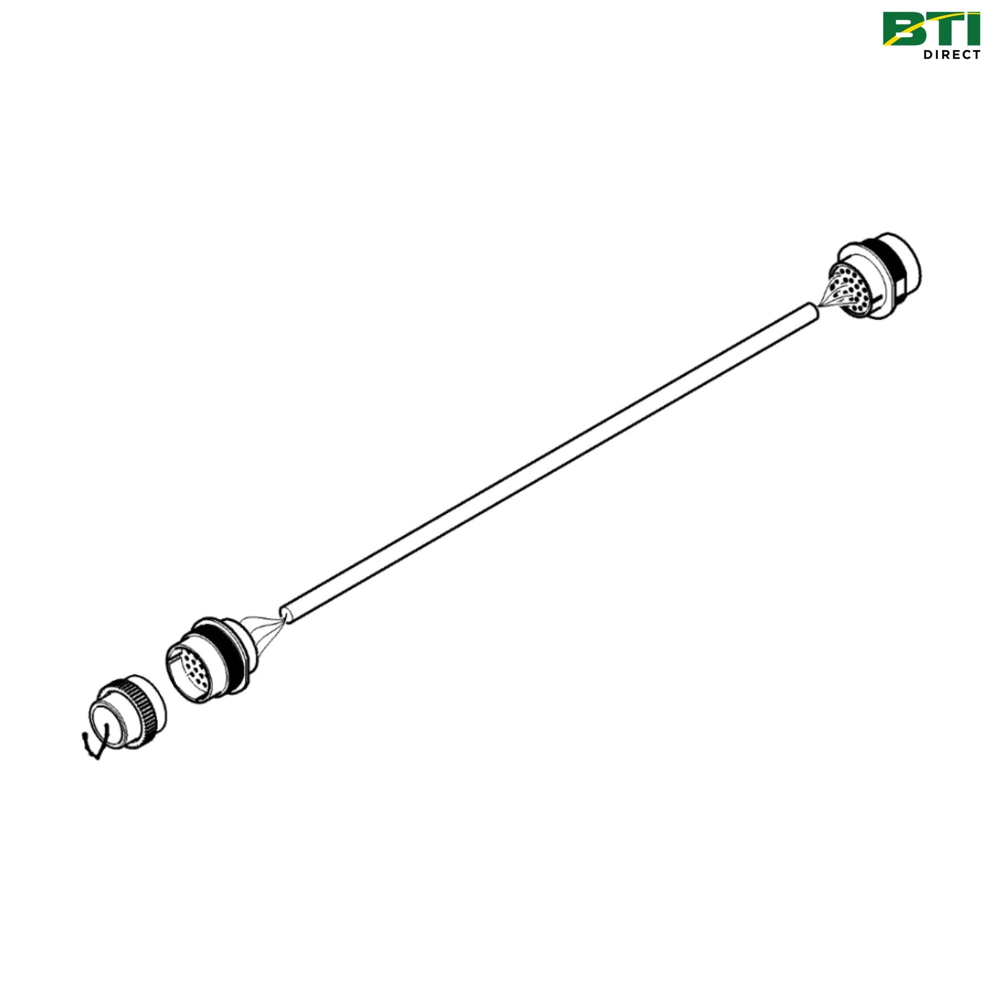 AA84163: Right Frame Draft Tube Wiring Harness