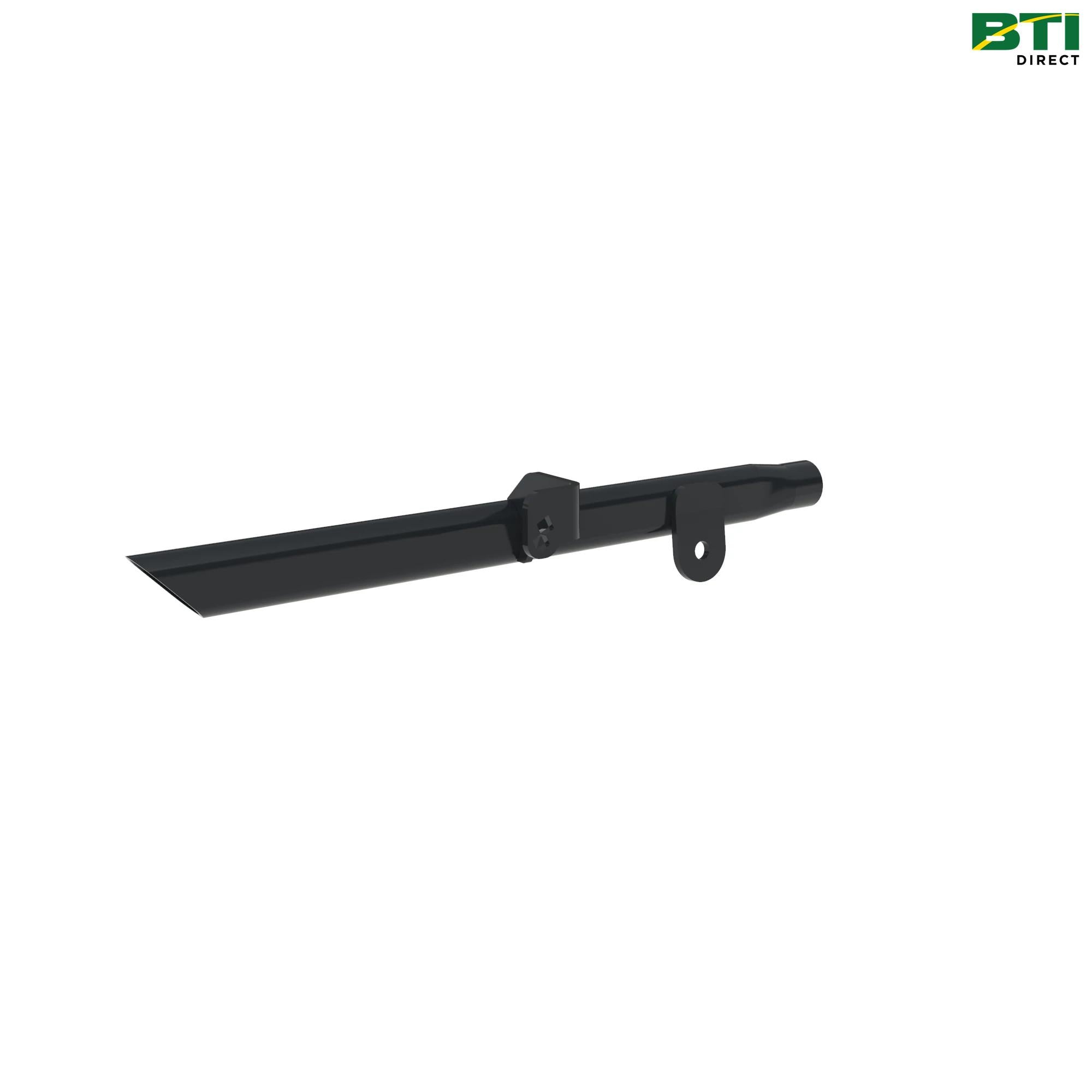 AA92808: Dry Fertilizer Placement Opener Tube, Right Side