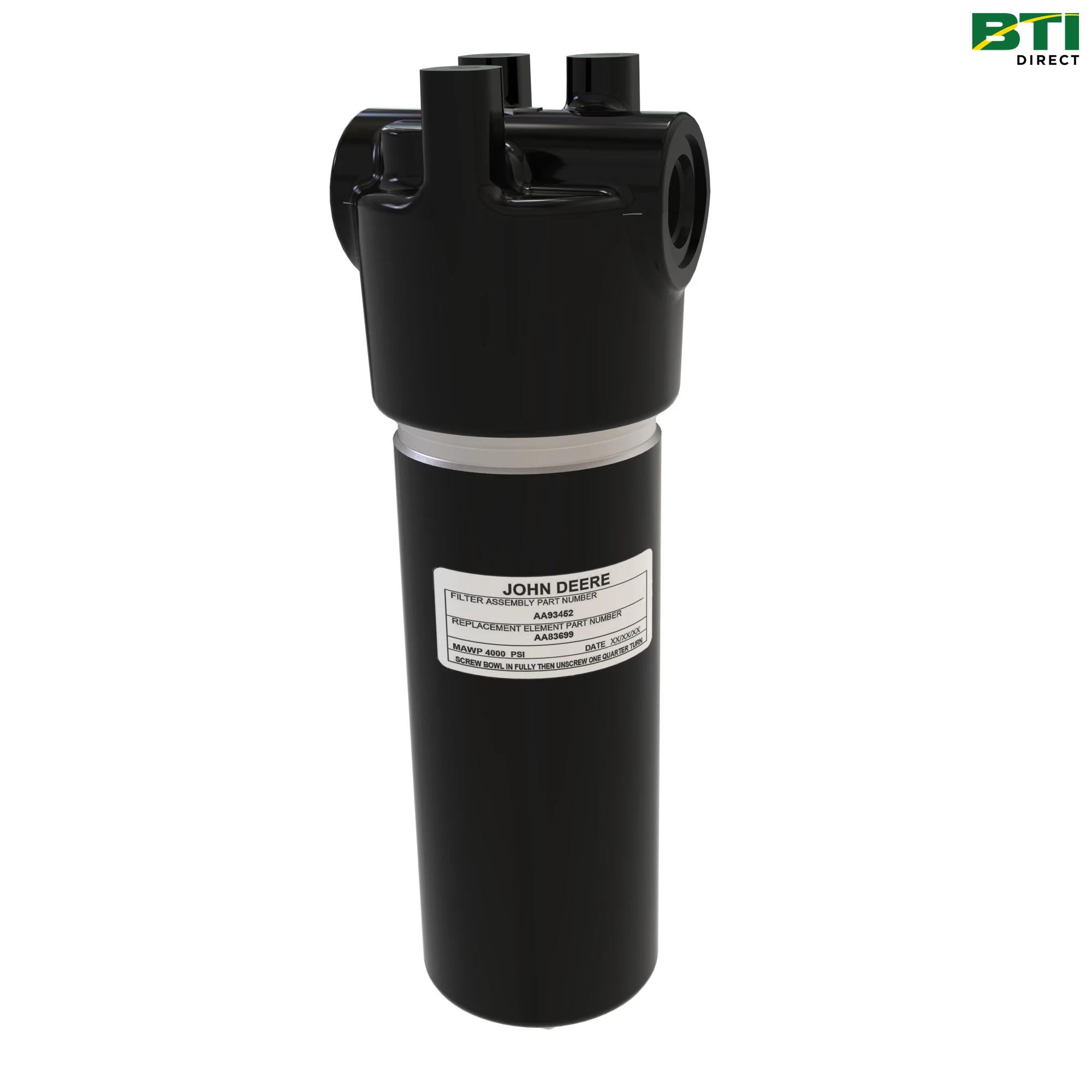 AA93452: Hydraulic Oil Filter