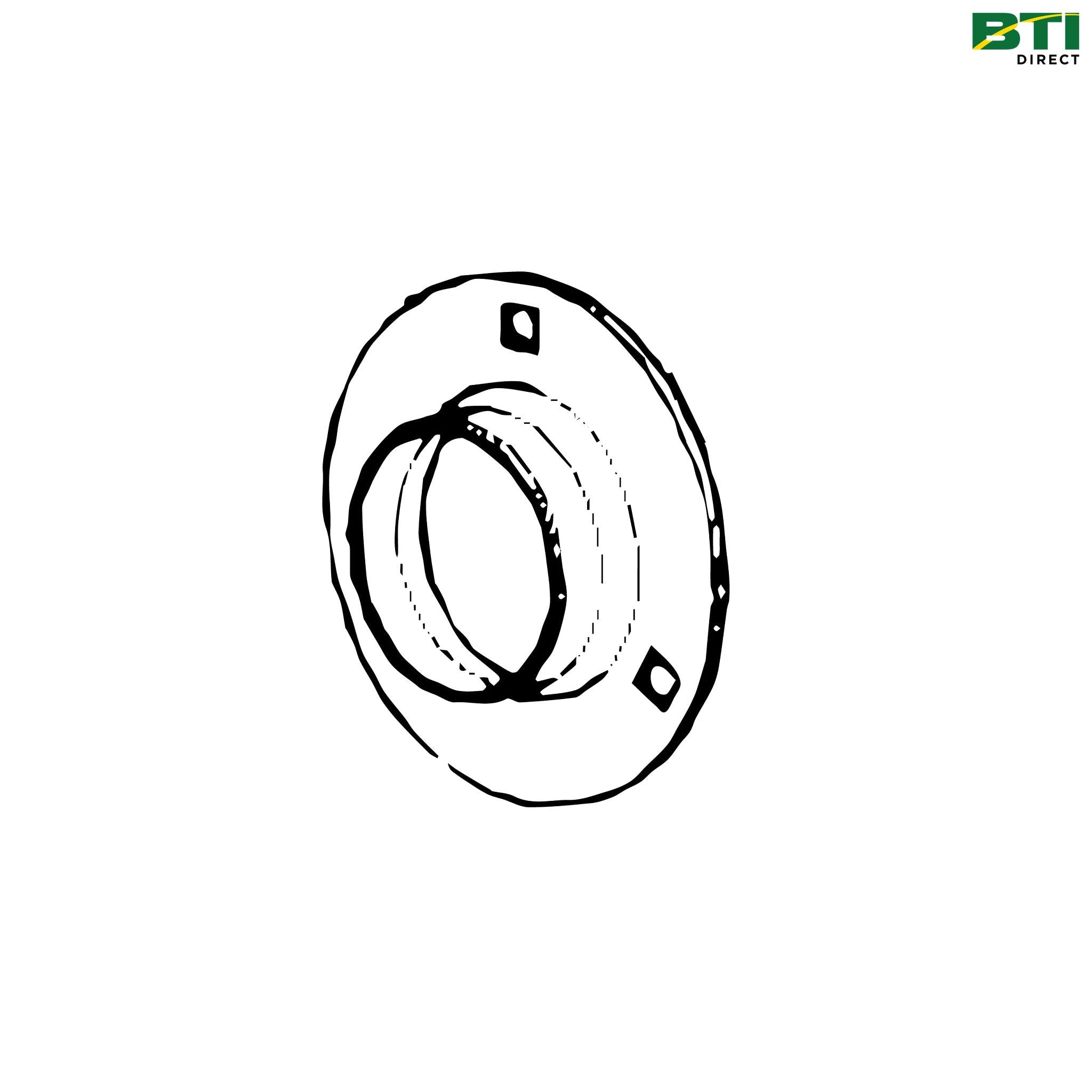 AE26118: 3-Hole Flanged Bearing Housing