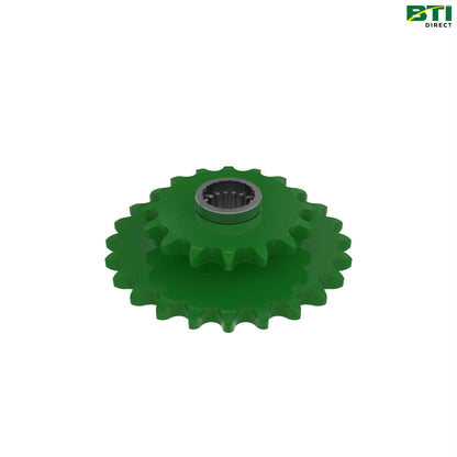 AE34117: Feedroll Gear Case Double Drive Sprocket