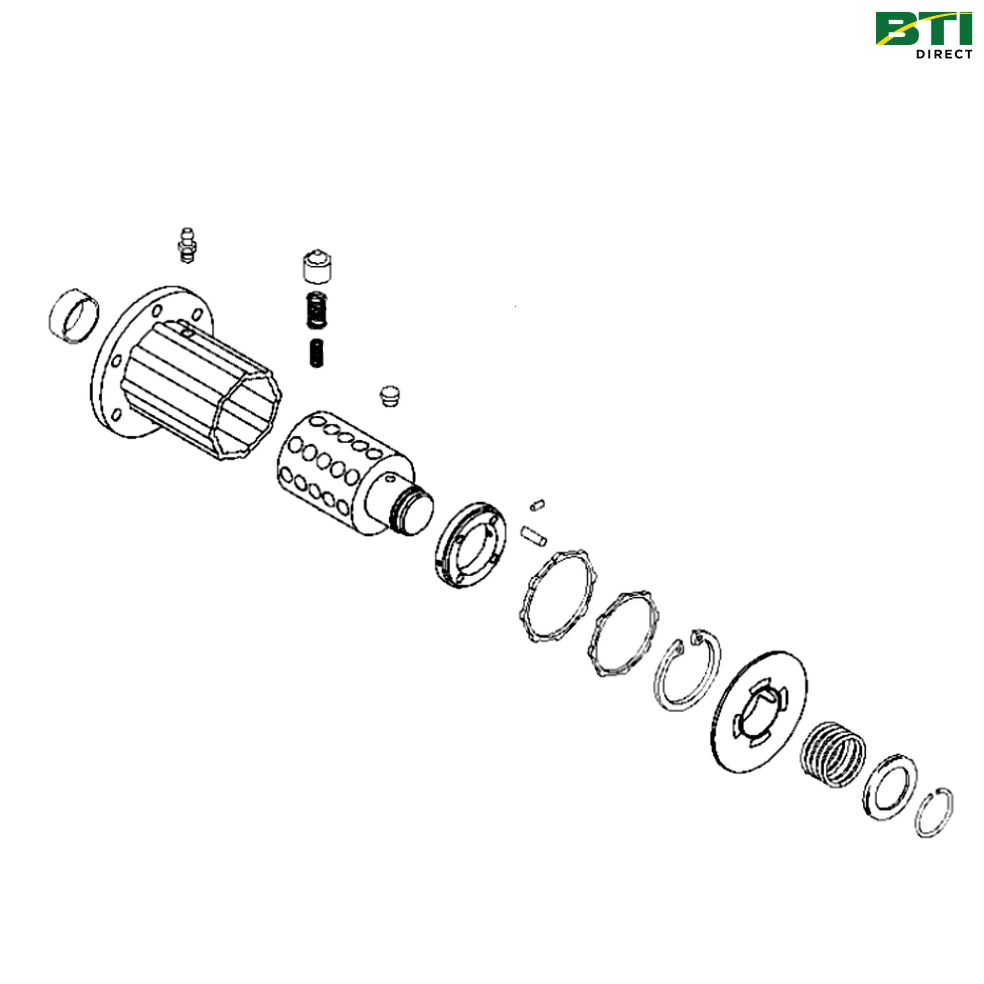 AE45994: Upper Feed Roll Drive Slip Clutch