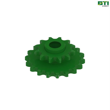 AFH205886: Feedroll Gear Case Double Drive Sprocket