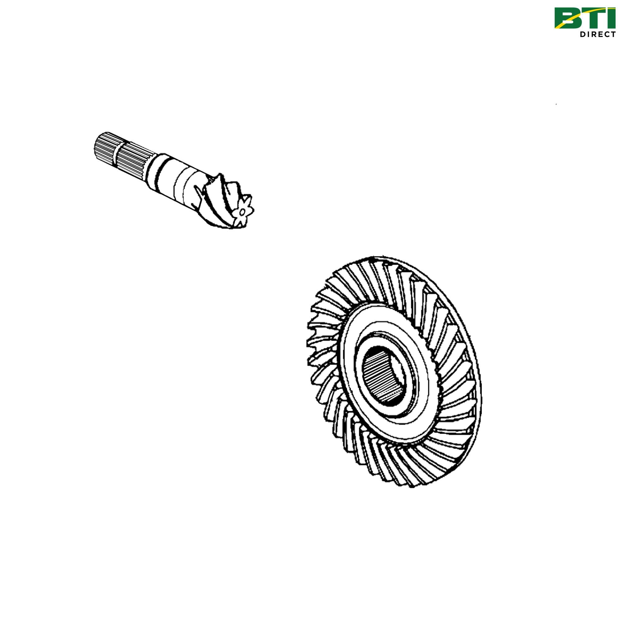AFH211983: Lower Knotter Drive Bevel Gear