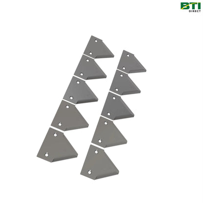 AFH215277: Coarse Cutterbar, 9 Serrations per Inch (Pack of 10)