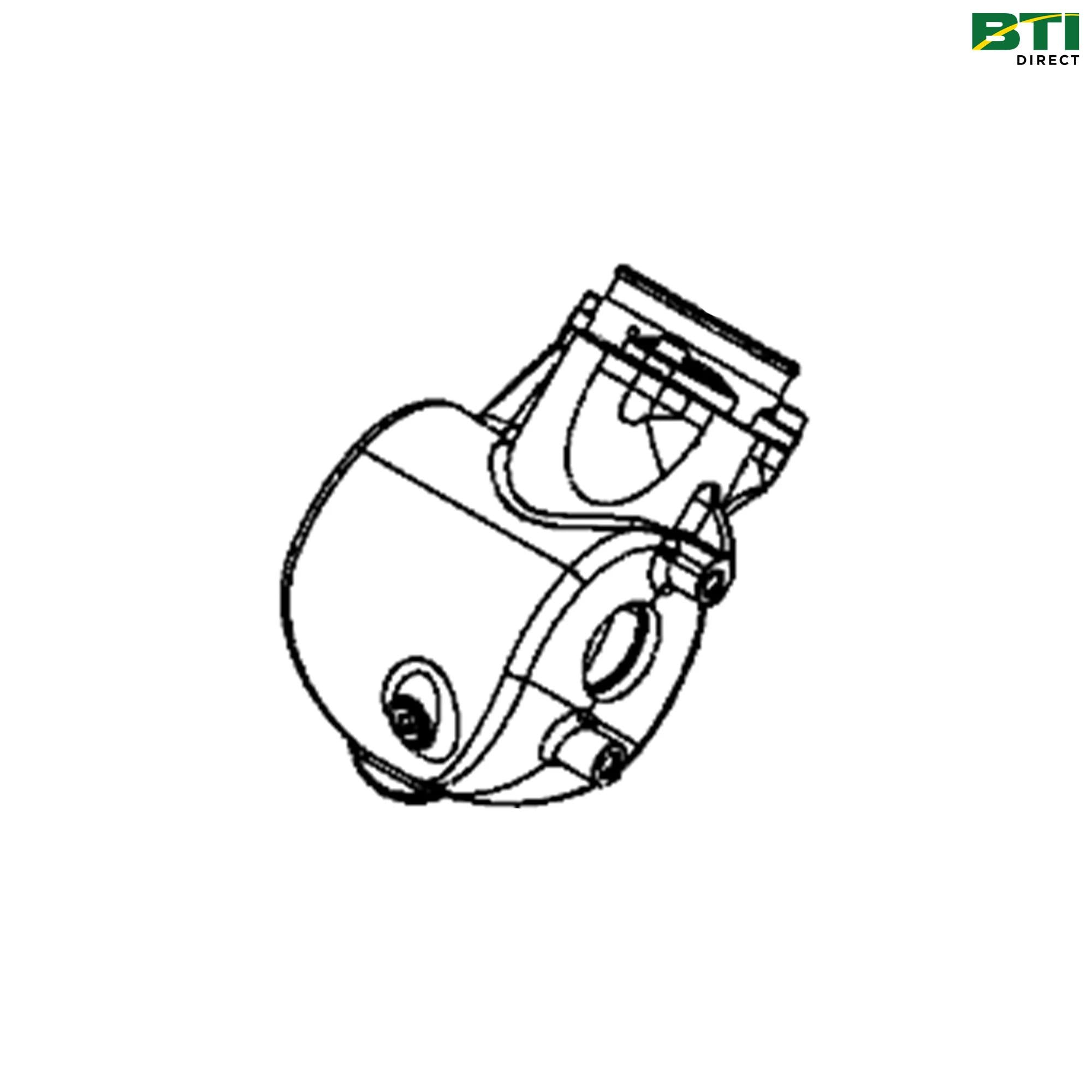 AFH219501: Roll Conditioner Gear Case Housing