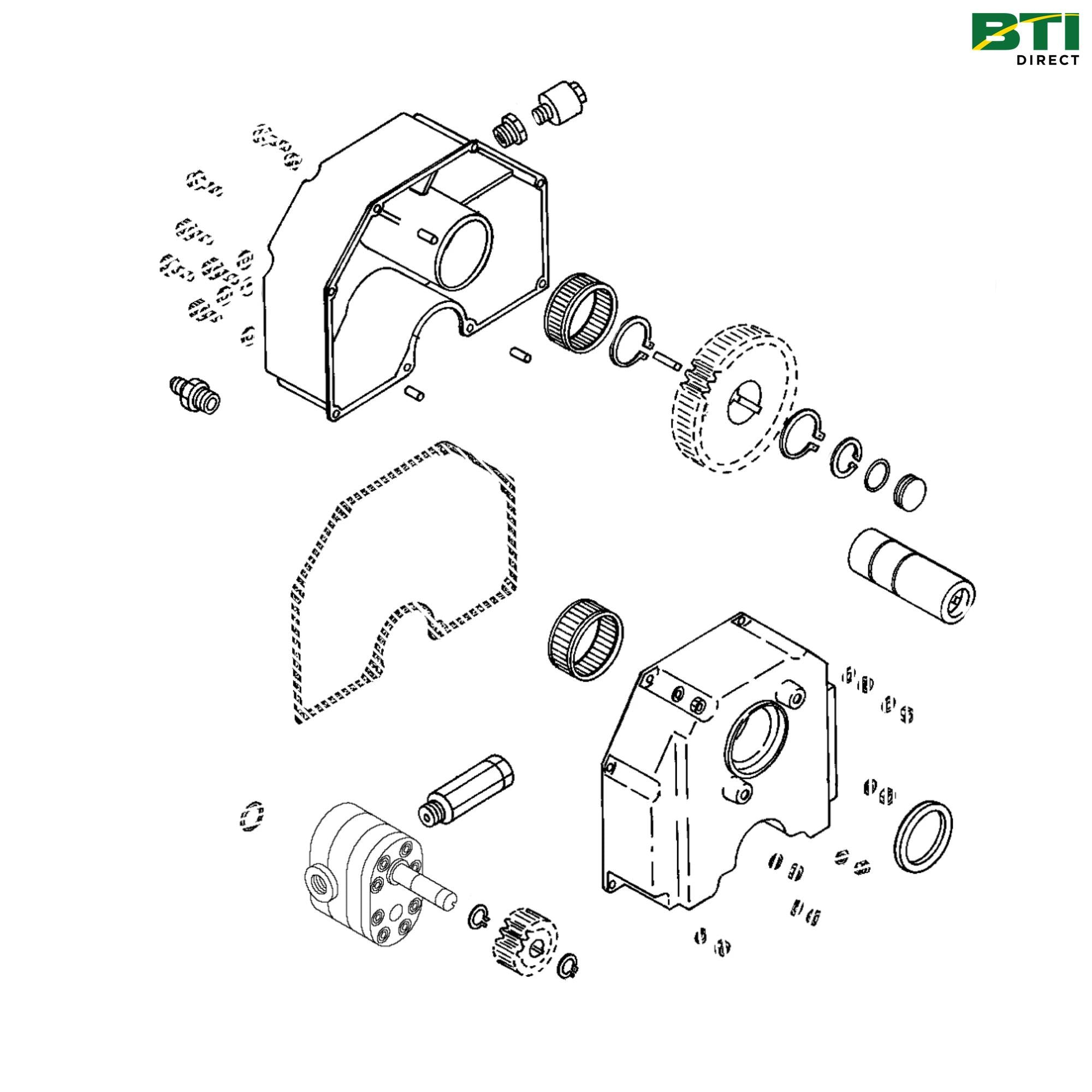 AH132362: PTO Vacuum External Gear Pump