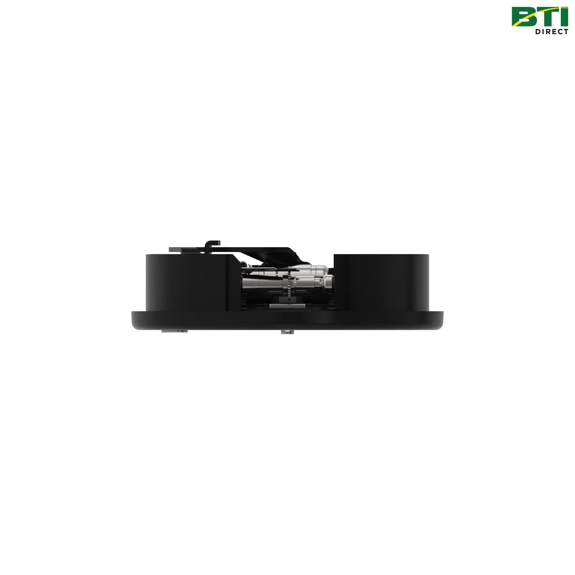 AH134305: Brake Shoe and Drum, Left Side