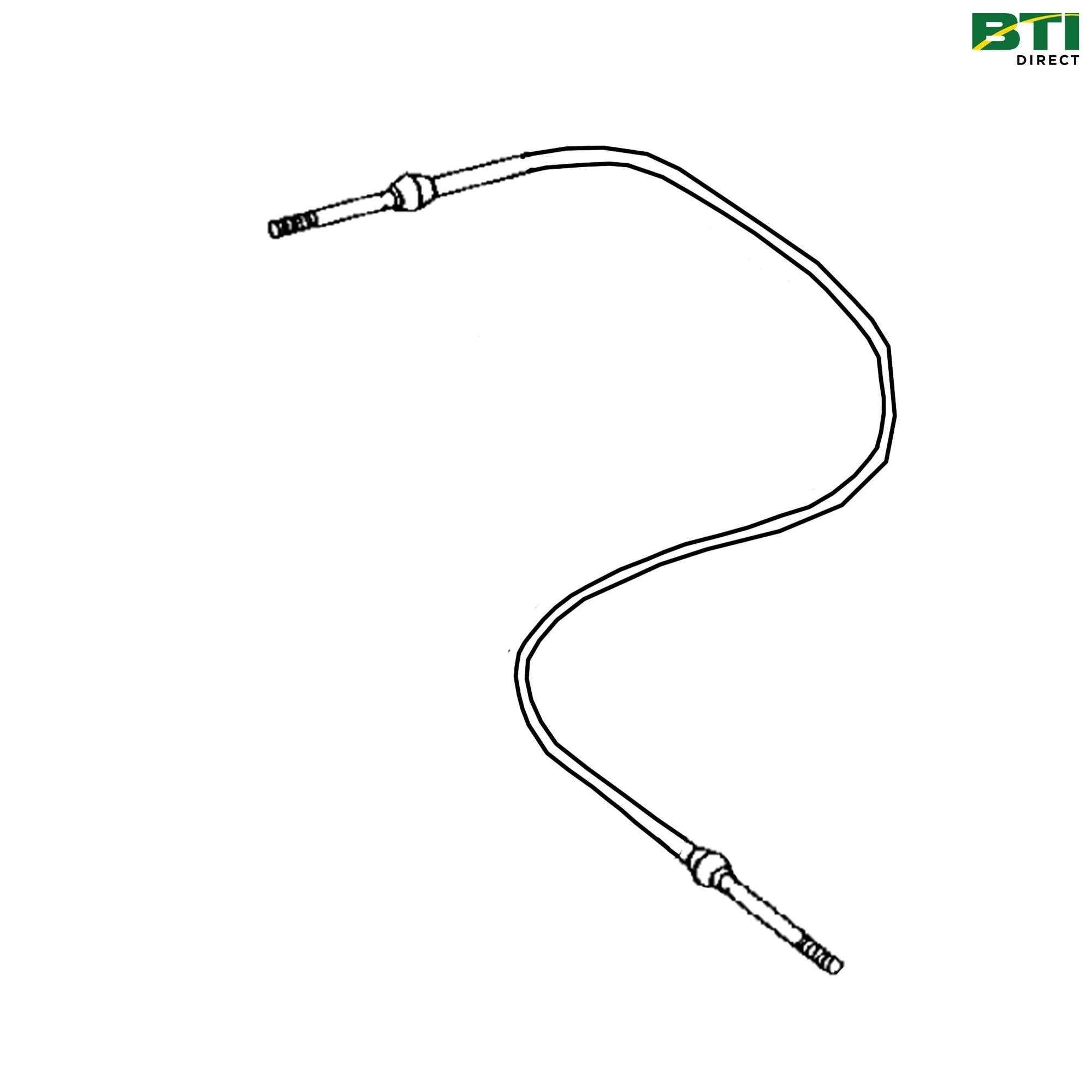 AH135844: Hydrostatic Drive Control Push Pull Cable