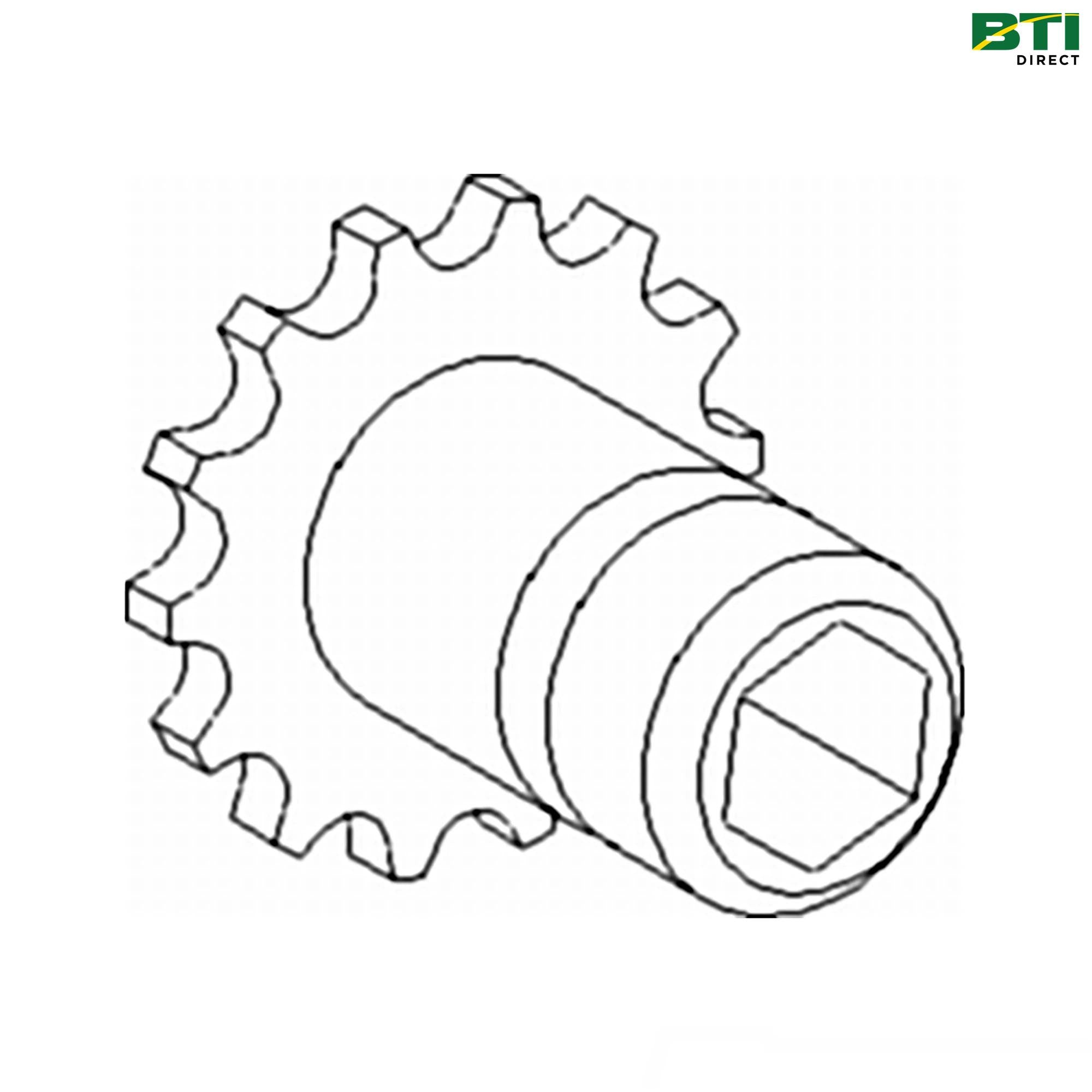 AH143069: Drive Sprocket, 14 Teeth
