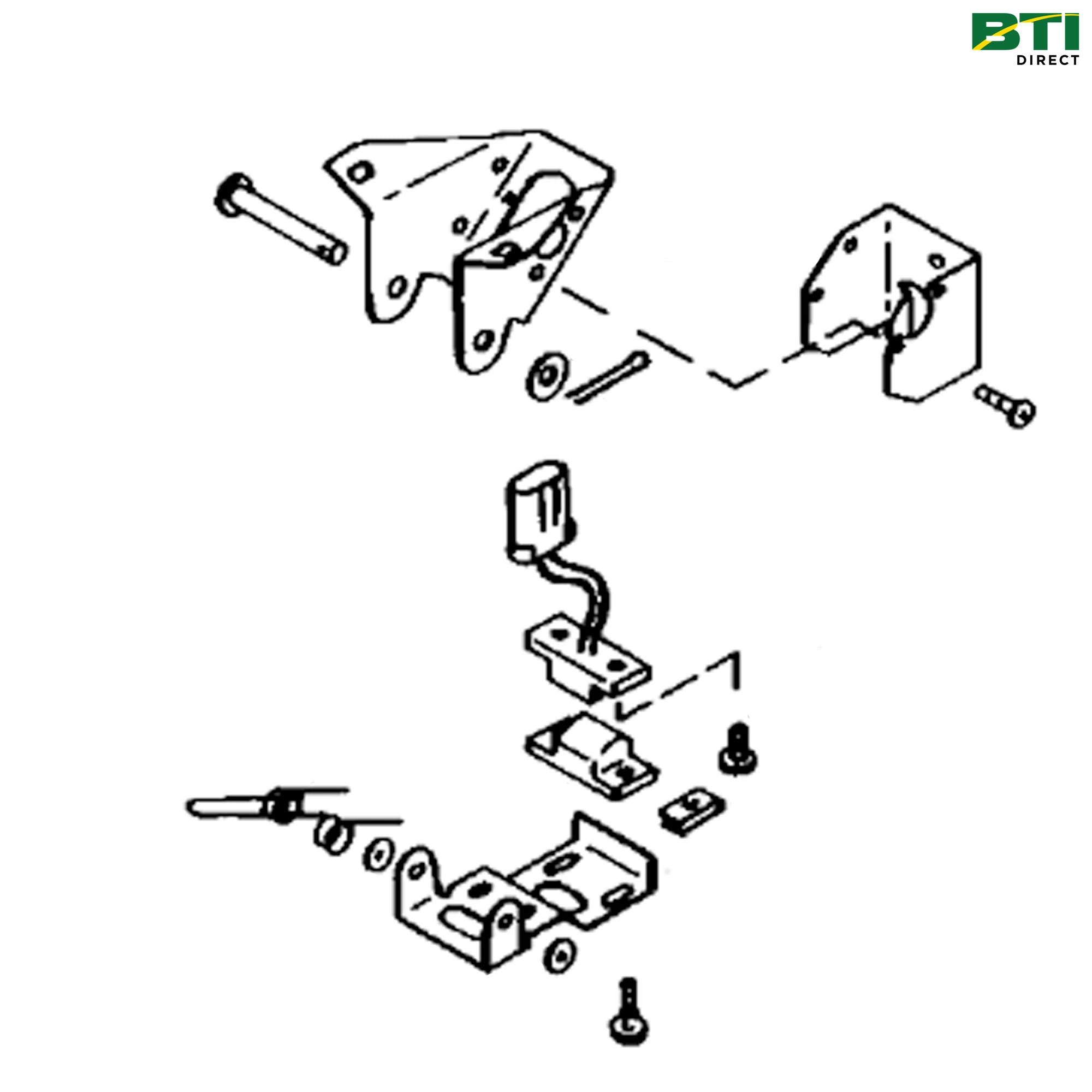 AH145769: Unloading Auger Sensor and Wiring Harness Sensor
