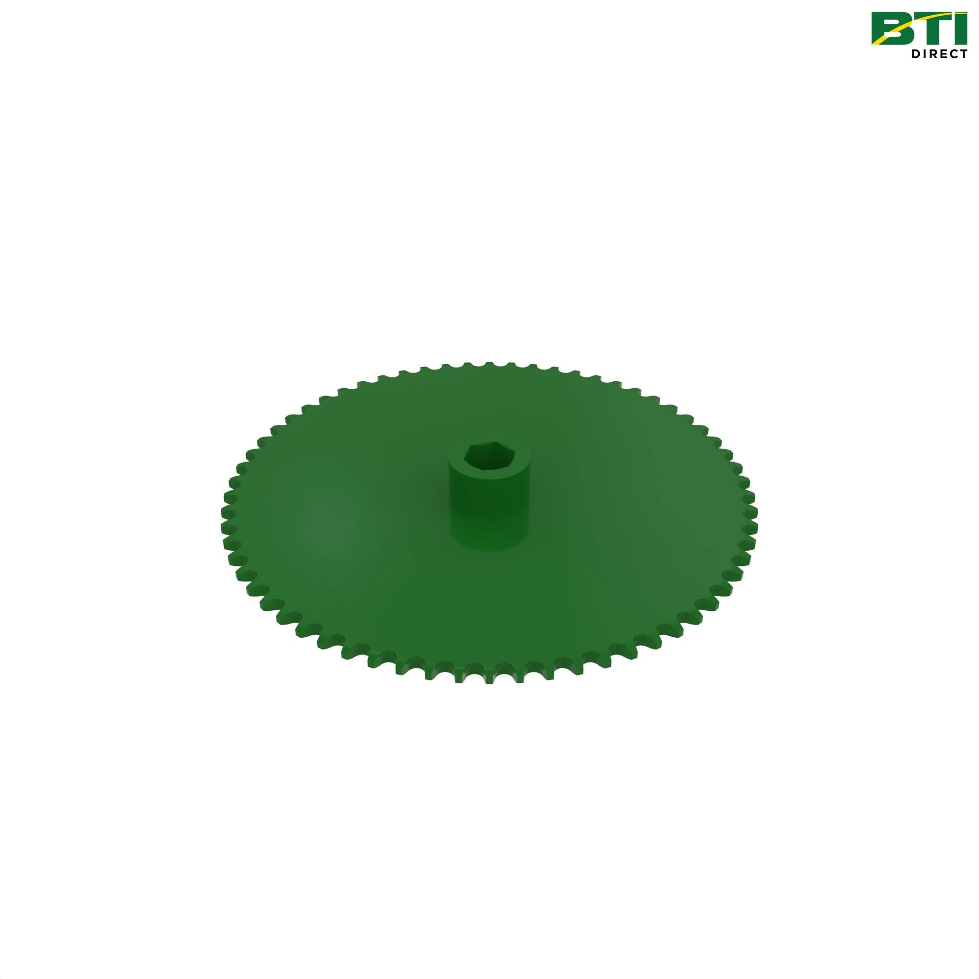 AH145940: Row Unit Chain Sprocket, 64 Teeth