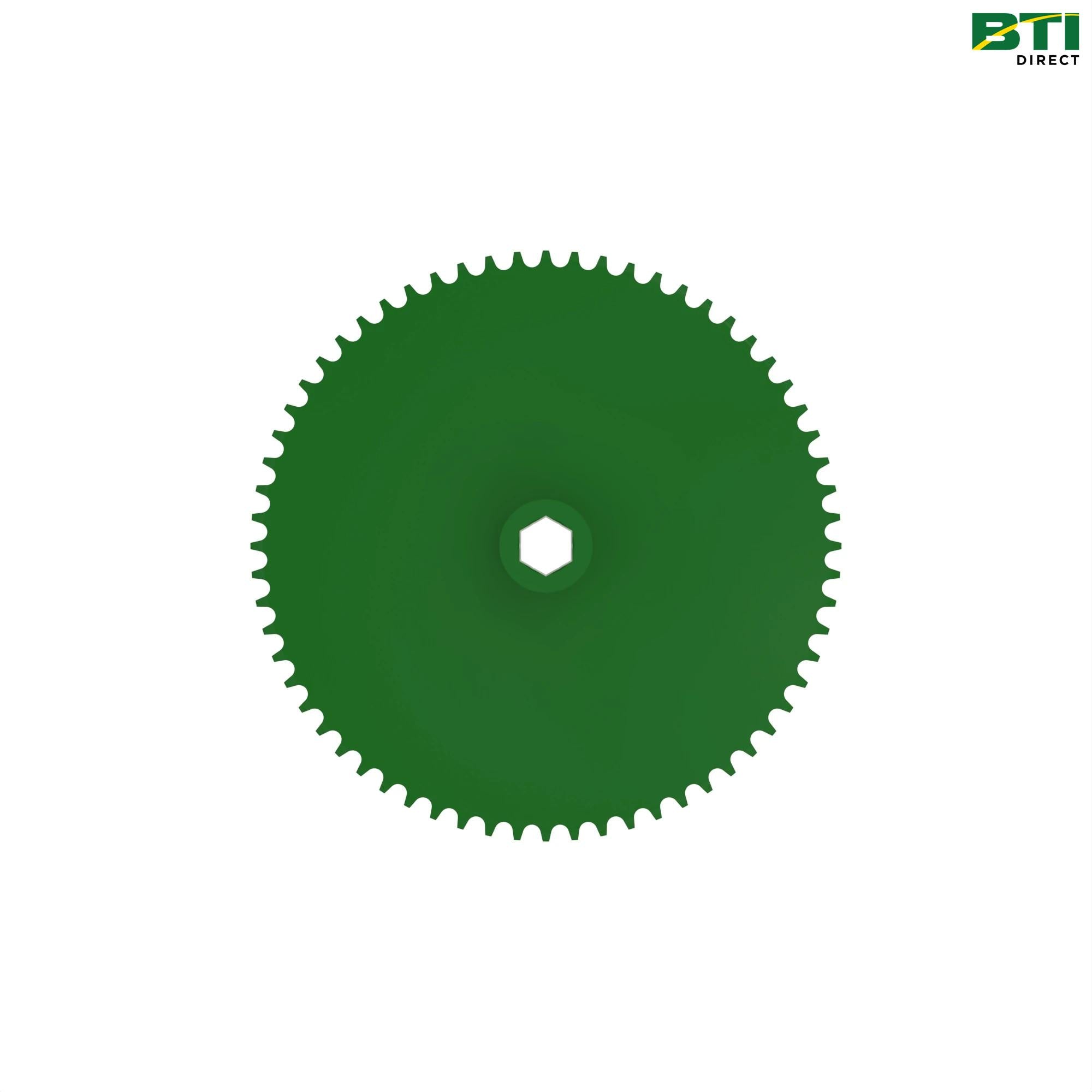 AH145940: Row Unit Chain Sprocket, 64 Teeth