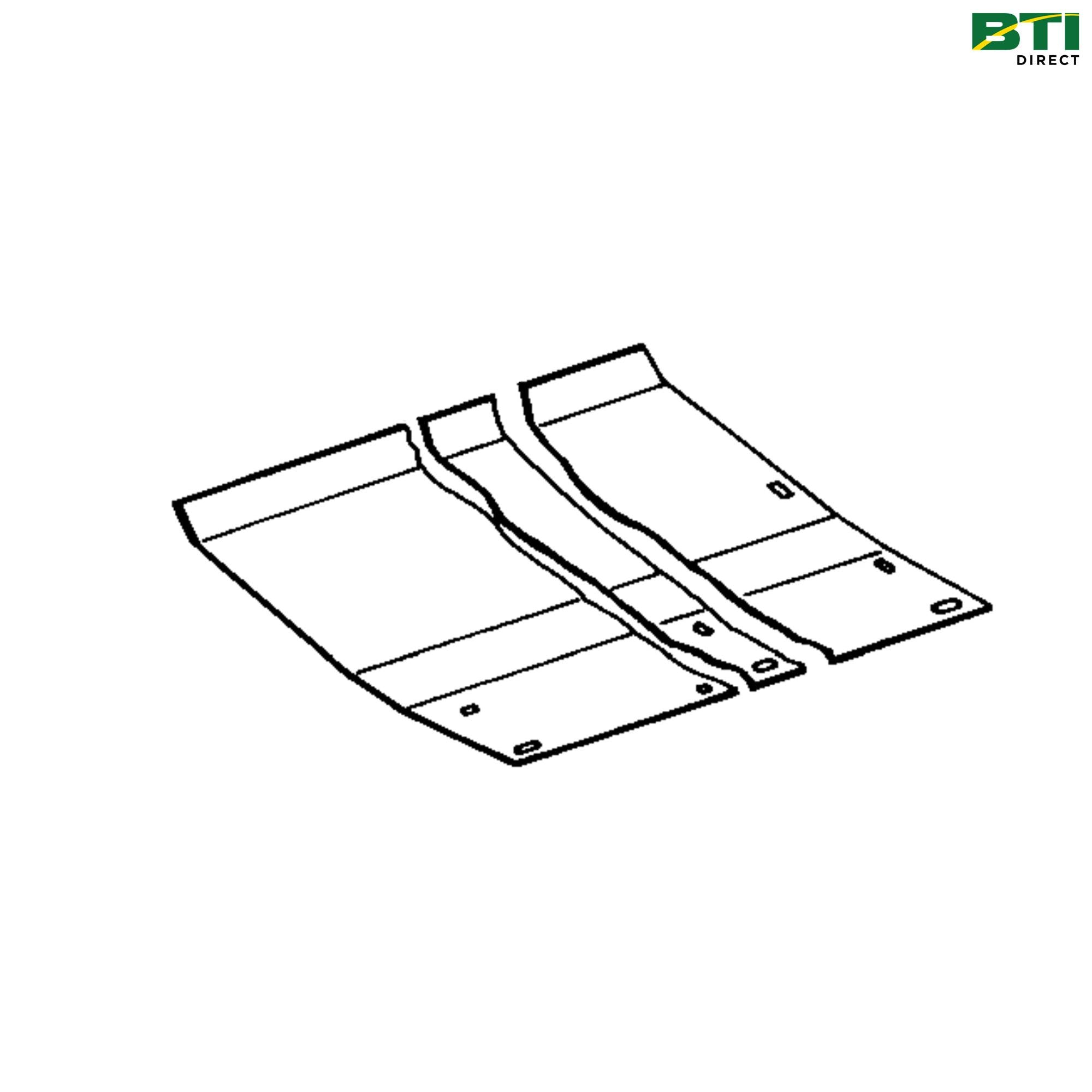 AH151635: Left Side Cutting Platform Seal Sheet