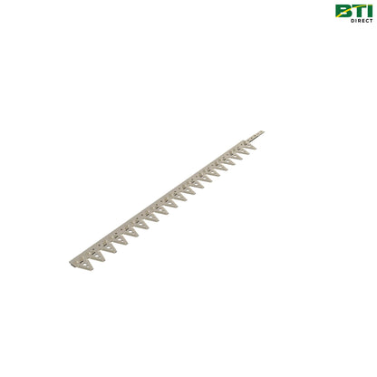 AH155557: Right Side Cutterbar Fine Knife End Section, 30 Feet