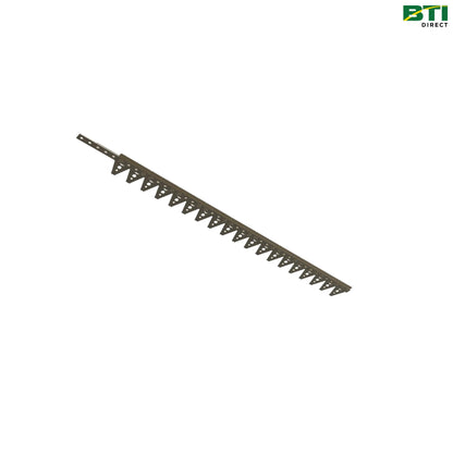AH155557: Right Side Cutterbar Fine Knife End Section, 30 Feet