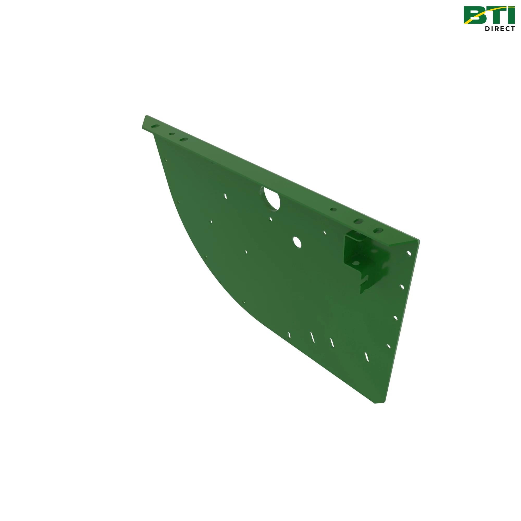 AH165937: Left Side Sheet Assembly Straw Chopper