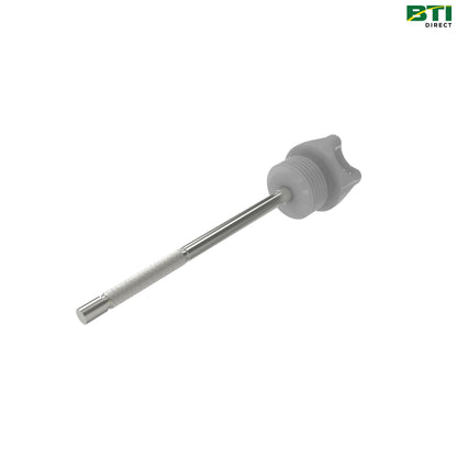 AH166047: Clean Grain Elevator Gear Case Dipstick