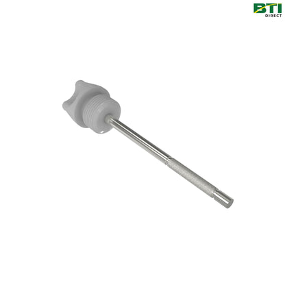 AH166047: Clean Grain Elevator Gear Case Dipstick