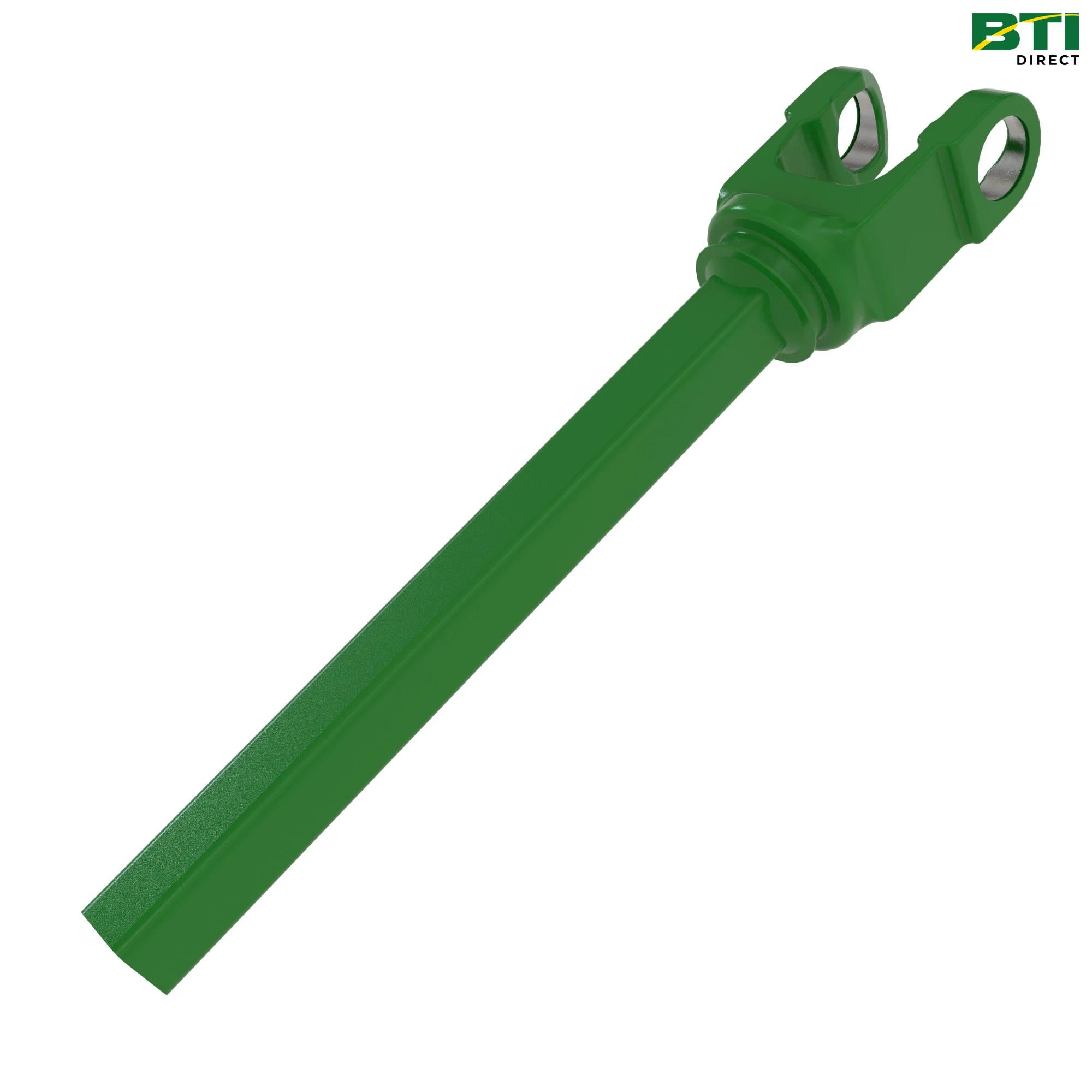 AH167014: Feed Auger Drive Shaft Universal Joint with Shaft
