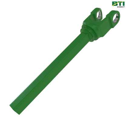 AH167014: Feed Auger Drive Shaft Universal Joint with Shaft