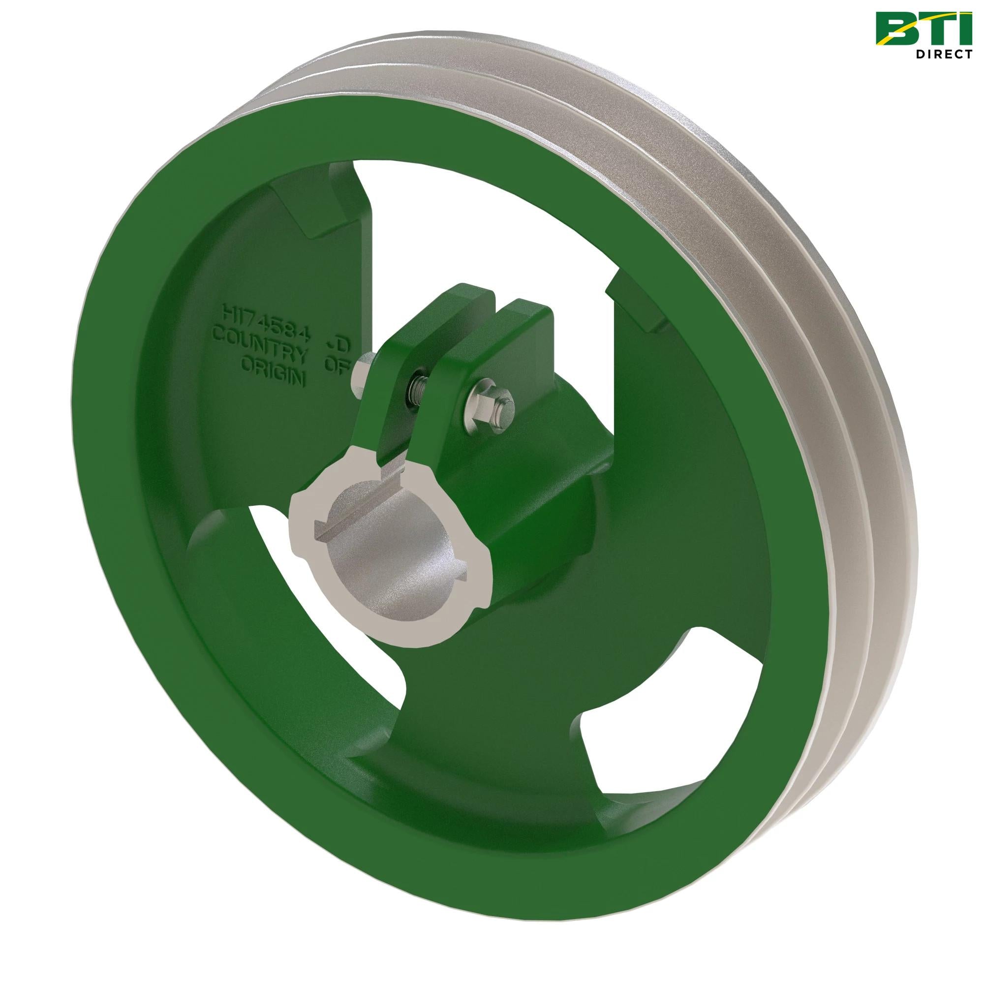 AH168588: Front Drive Pulley