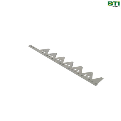 AH168903: Right End Section Cutterbar Knife, 25 feet
