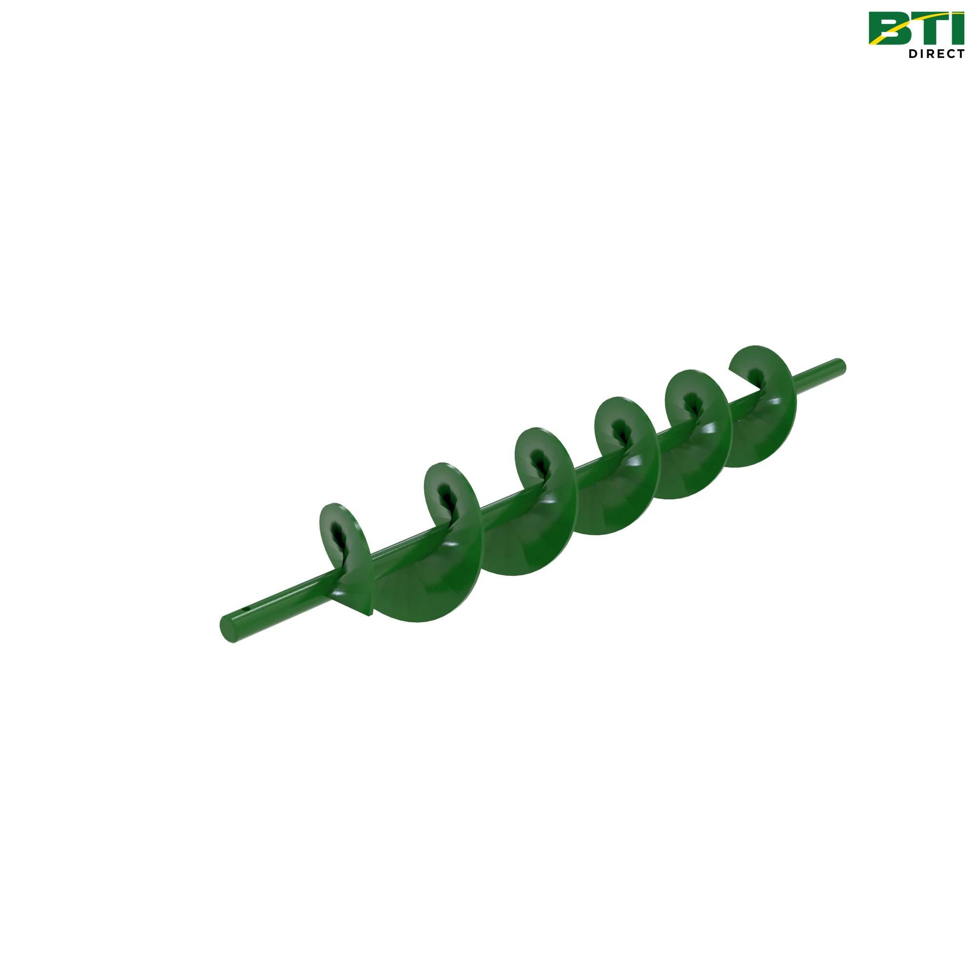 AH169620: Left Side Edible Beans Auger Assembly