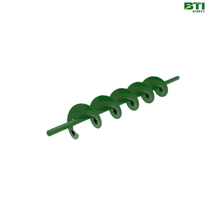 AH169621: Right Side Edible Beans Auger Assembly