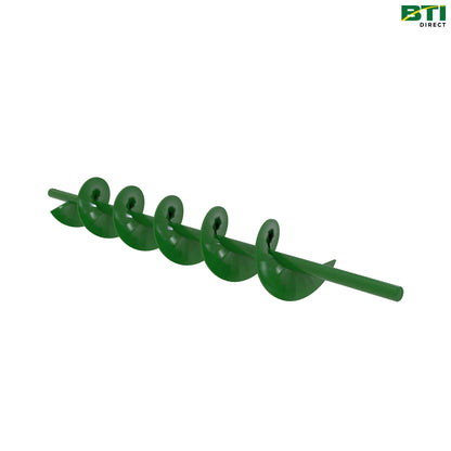 AH169621: Right Side Edible Beans Auger Assembly