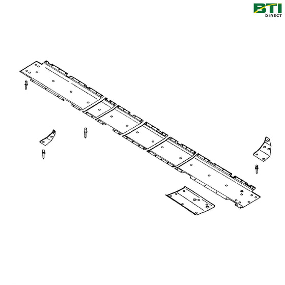 AH201516: Complete Poly Skid Shoes Kit, 25 Feet