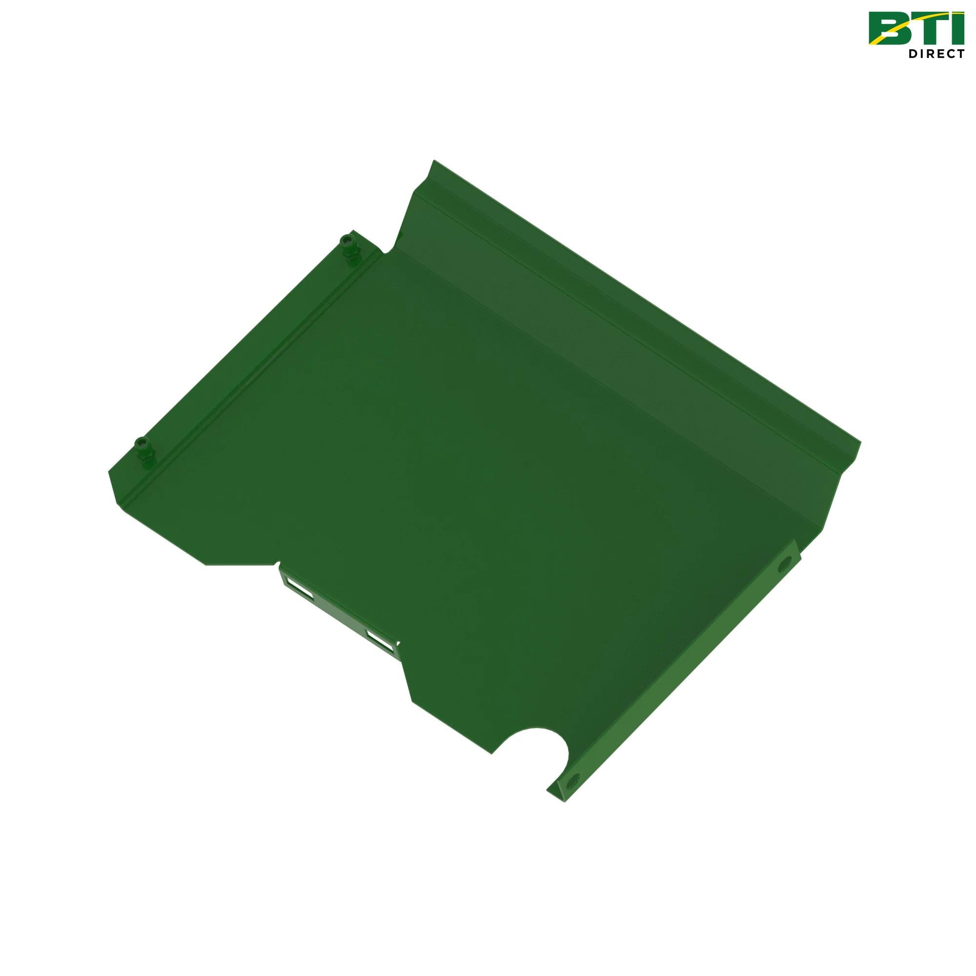 AH202930: Upper Clean Grain Loading Auger Shield