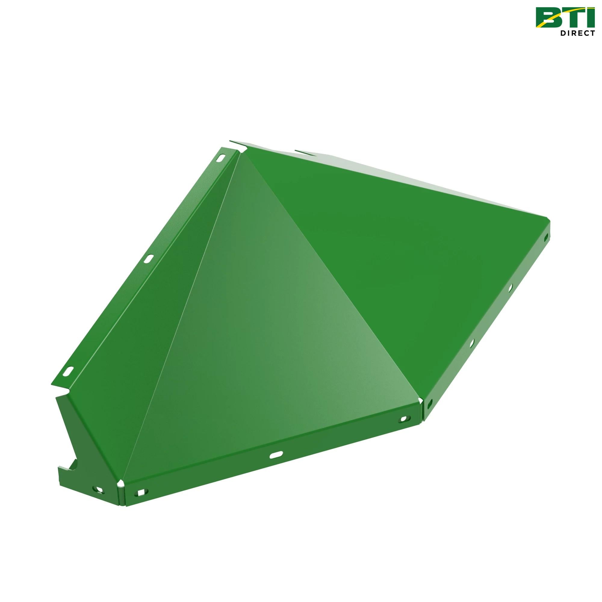 AH205342: Straw Spreader Shield, Left Side
