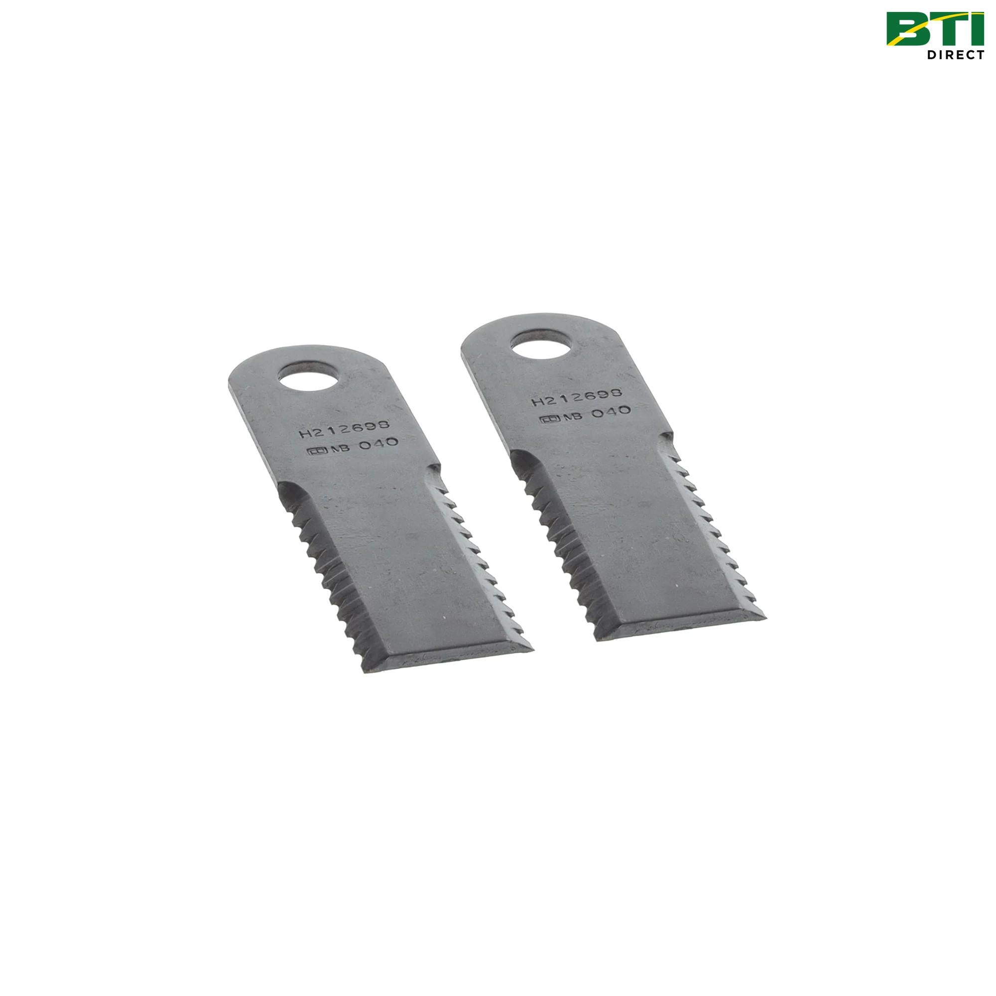 AH213459: Straight Straw Chopper Blade Kit (8 Blades Per Kit)