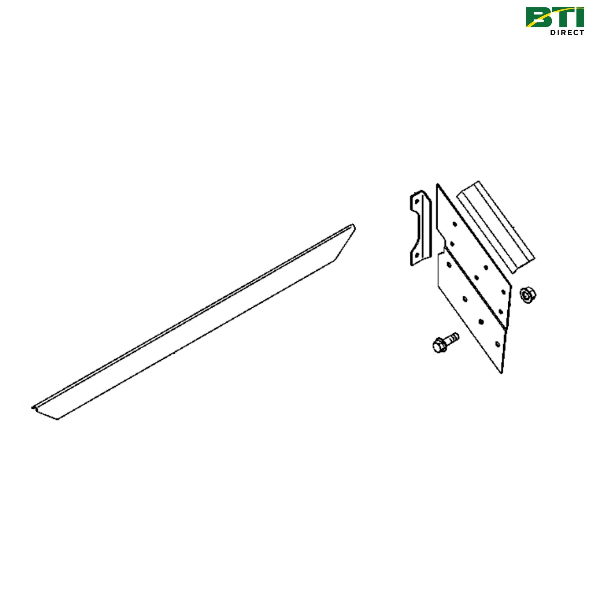 AH213978: Grain Tank Front Leg Repair Kit
