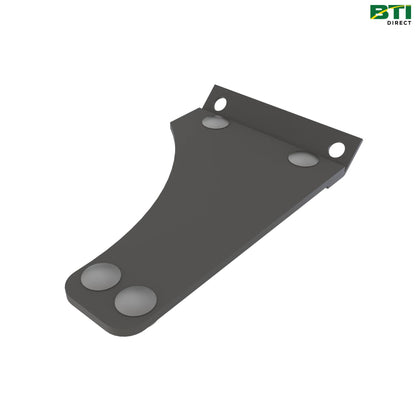 AH214925: Sidehill Cleaning Shoe Deflector, Left Side Assembly