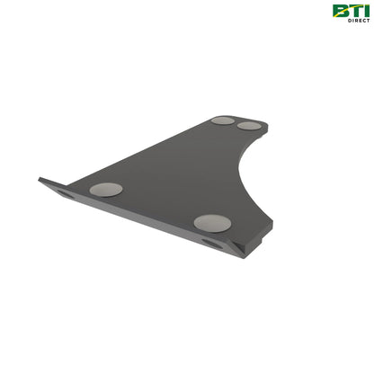 AH214925: Sidehill Cleaning Shoe Deflector, Left Side Assembly