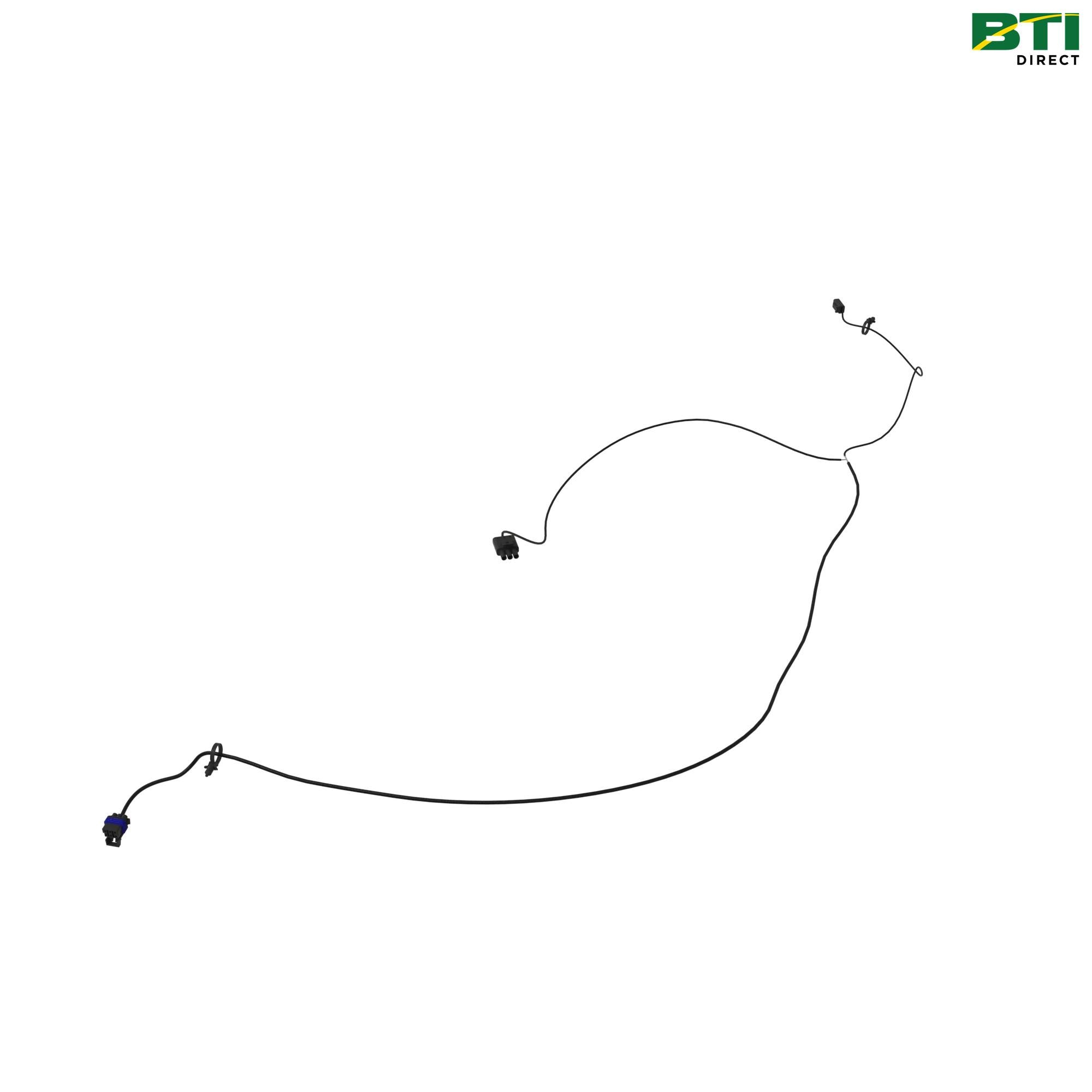 AH220185: Feederhouse Backshaft Speed Sensor Wiring Harness, Right Side