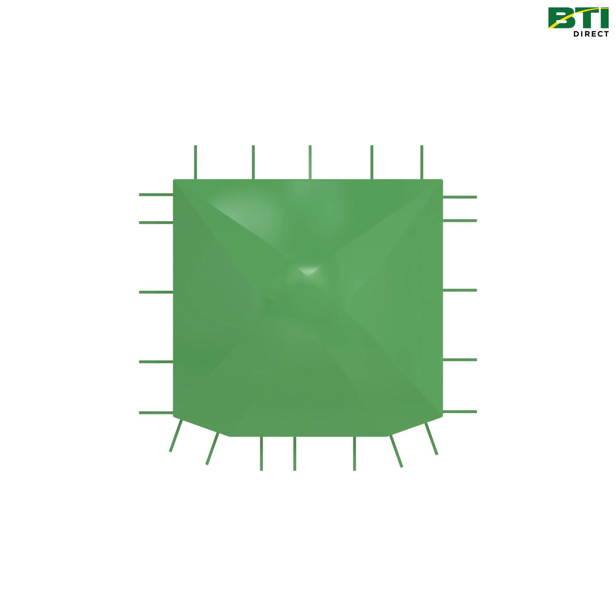 AH236286: Canvas Cover Assembly, 250 Bushels
