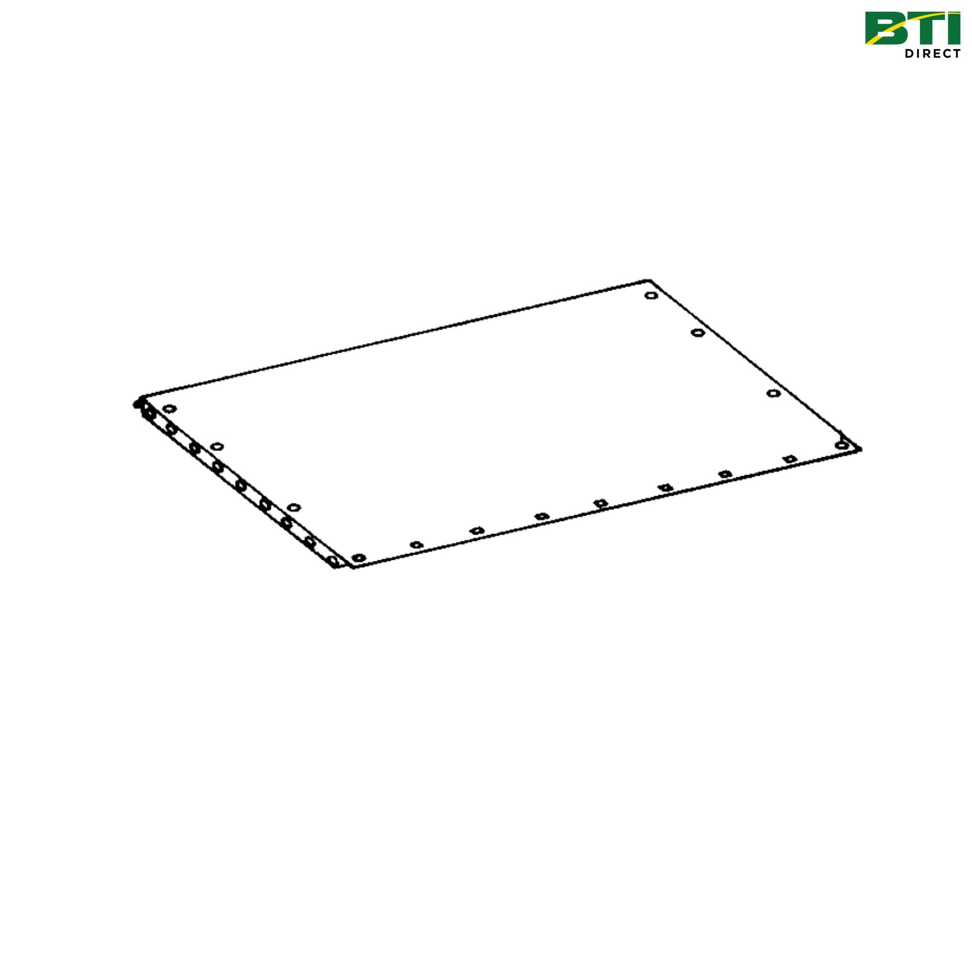 AH83618: Feeder House Bottom Sheet Assembly
