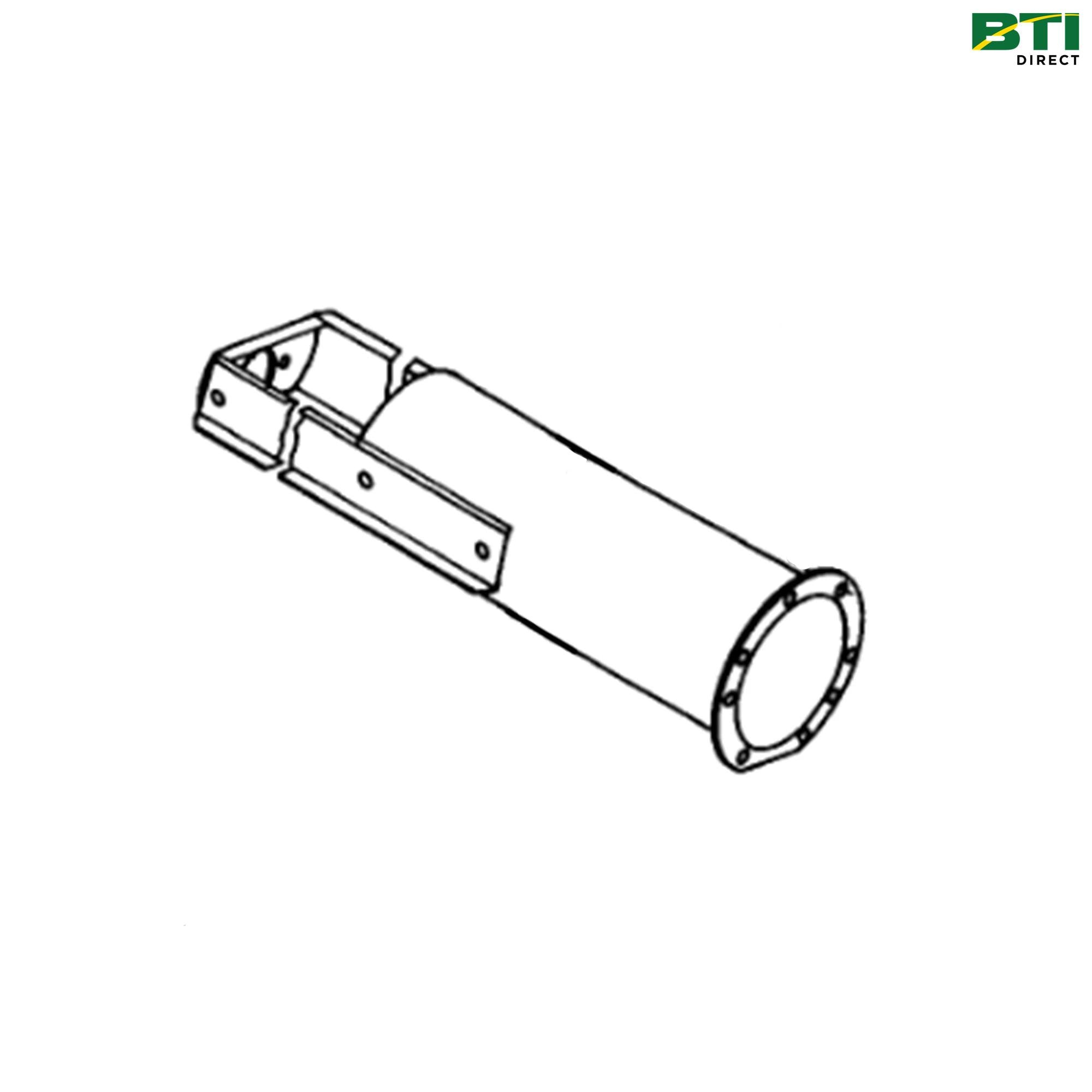 AH88982: Grain Tank Auger Tube