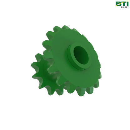 AH89631: Left Double Drive Sprocket, 12 and 17 Teeth