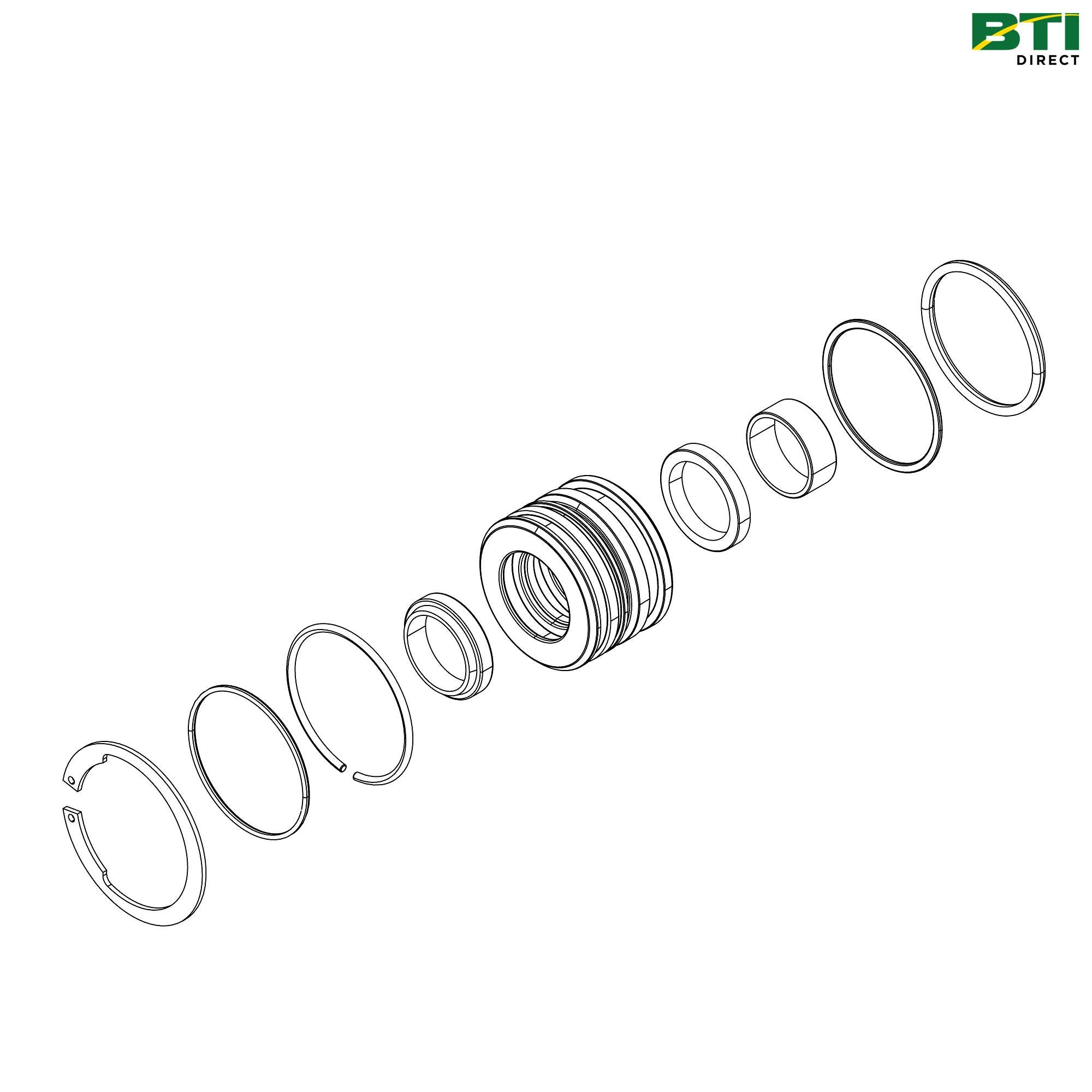 AHC10157: Hydraulic Cylinder Rod Seal Kit