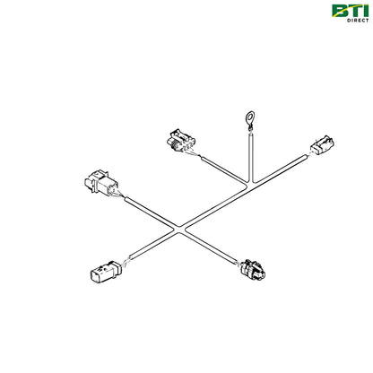AKK10251: Light Dual Backbone Wiring Harness