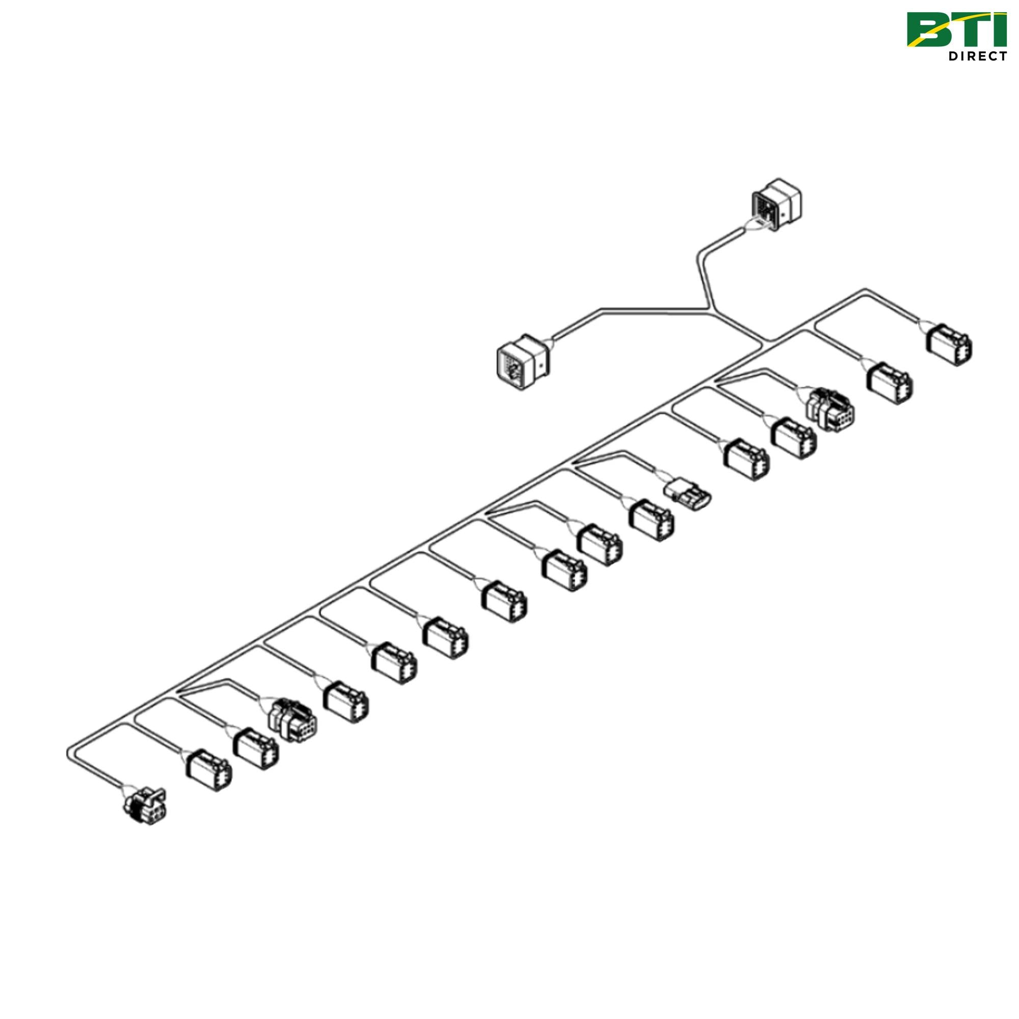 AKK11761: Integral Wiring Harness, Left Side, 32 Rows